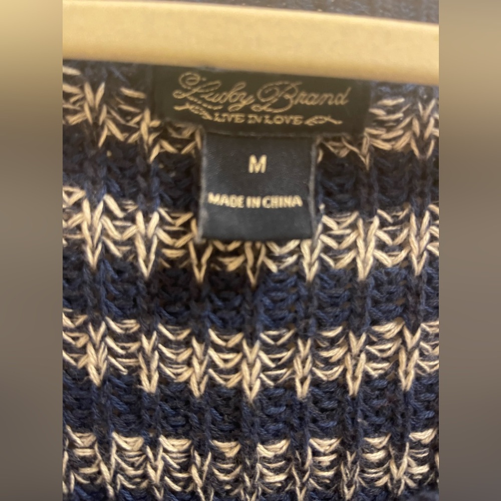 Lucky Brand Striped Sweater - Picture 4 of 5